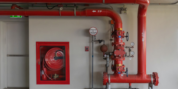 Pintar Fachadas de Empresas / Negocios / Locales Comerciales en Terrassa · Pintura para Instalaciones de Sistemas de Protección Contra Incendios